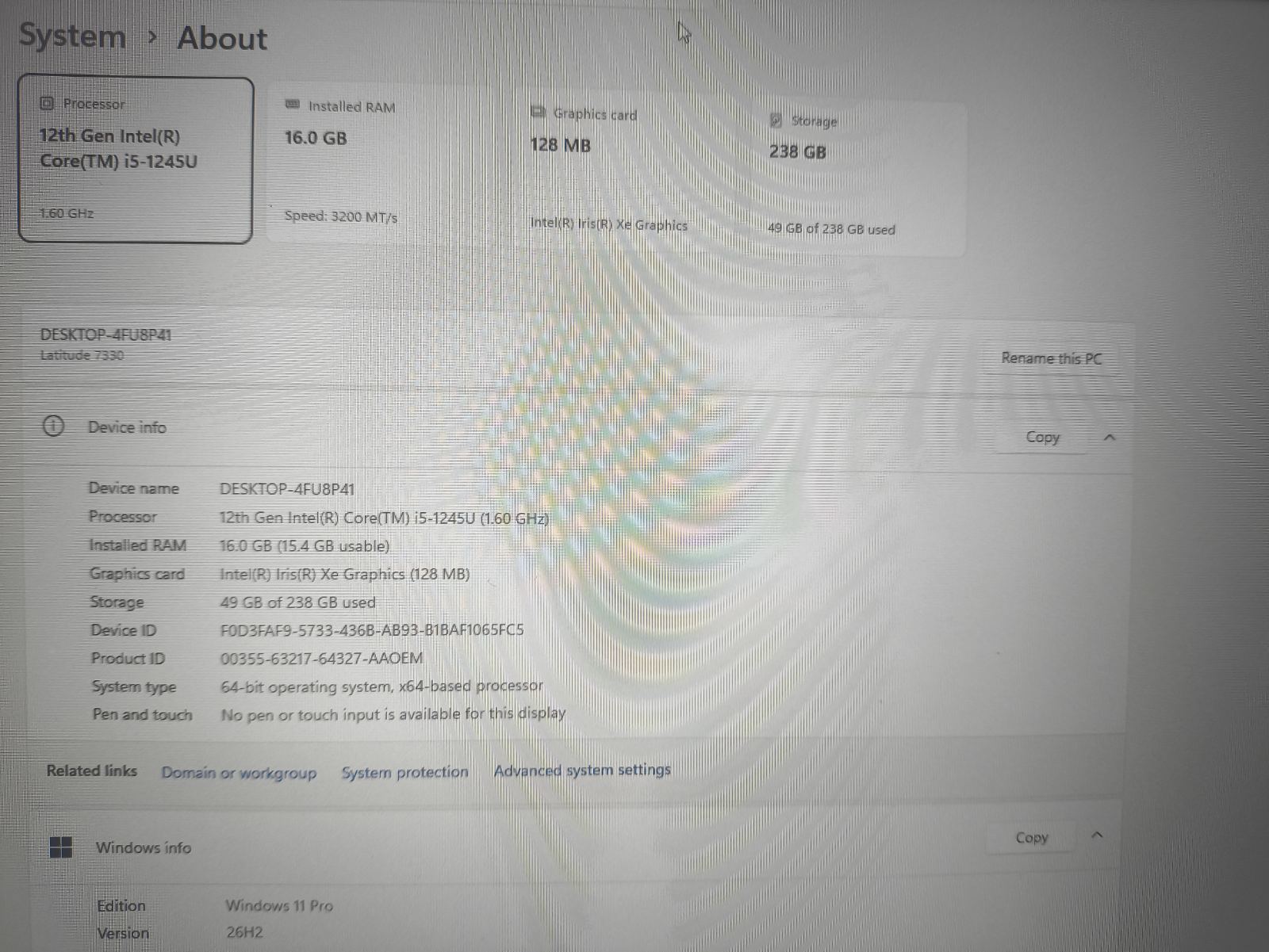 DELL Latitude 7330 13.3 FHD IPS i5-1245U 16GB 256GB SSD , 29% - Image 4