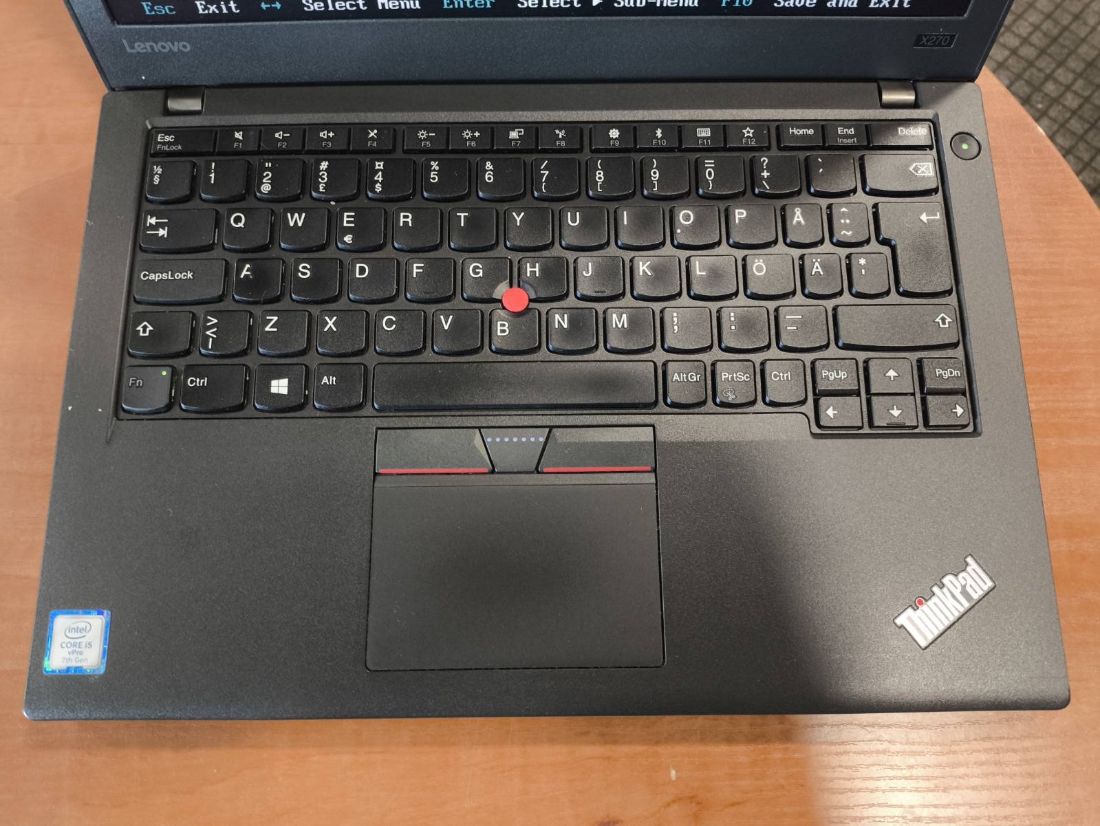 Lenovo Thinkpad X270 12.5" FHD IPS i5-7300U 8GB 256GB SSD 16% - Image 2