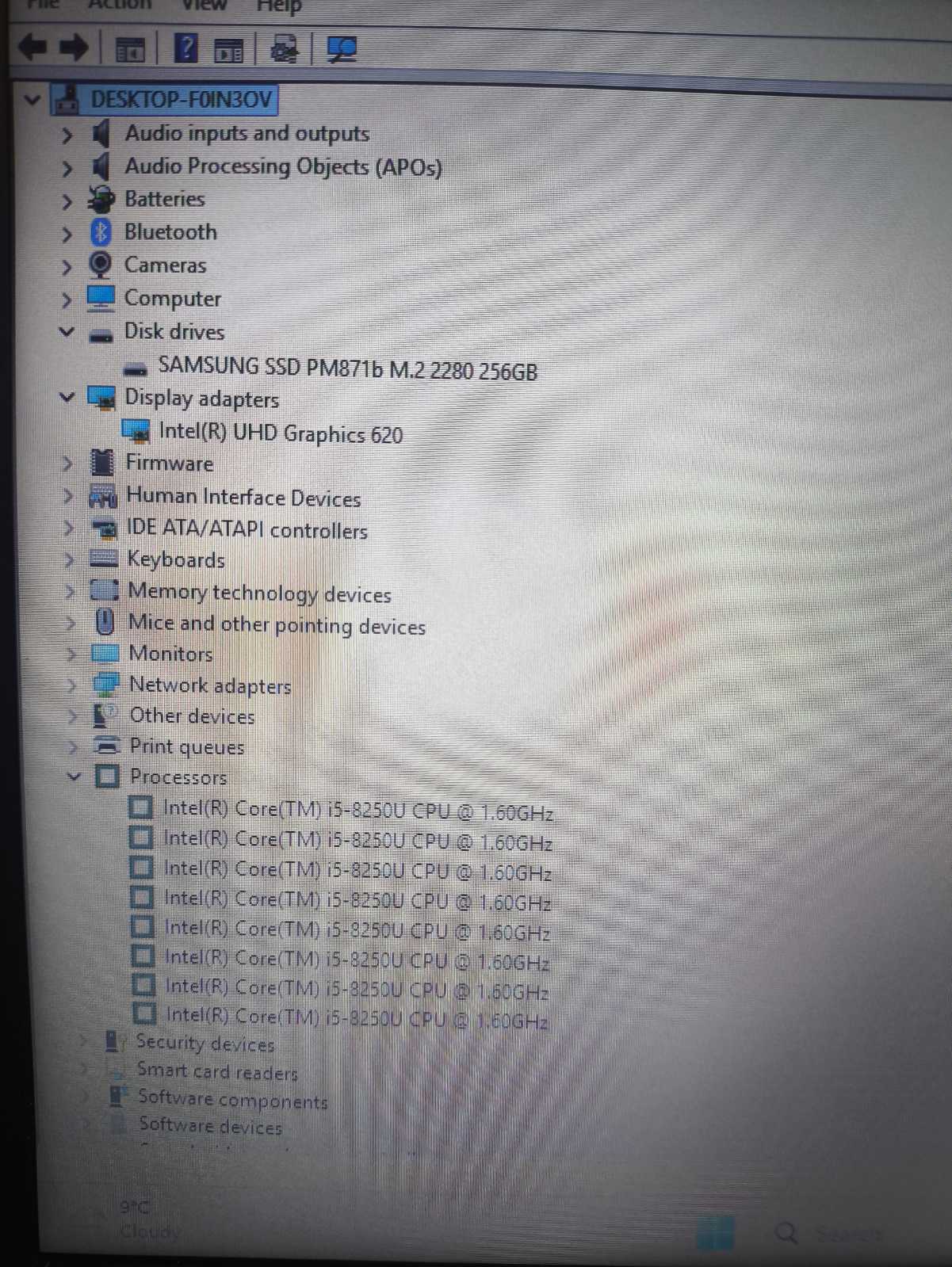 Dell Latitude 5290 12.5 HD TN i5-8250u 8gb 256gb SSD 19%, Windows suinstaliuota - Image 6