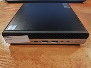 HP EliteDesk 800 G5 Mini PC i5-9500T 8GB 240GB-256GB** 2vnt Display port jungtys