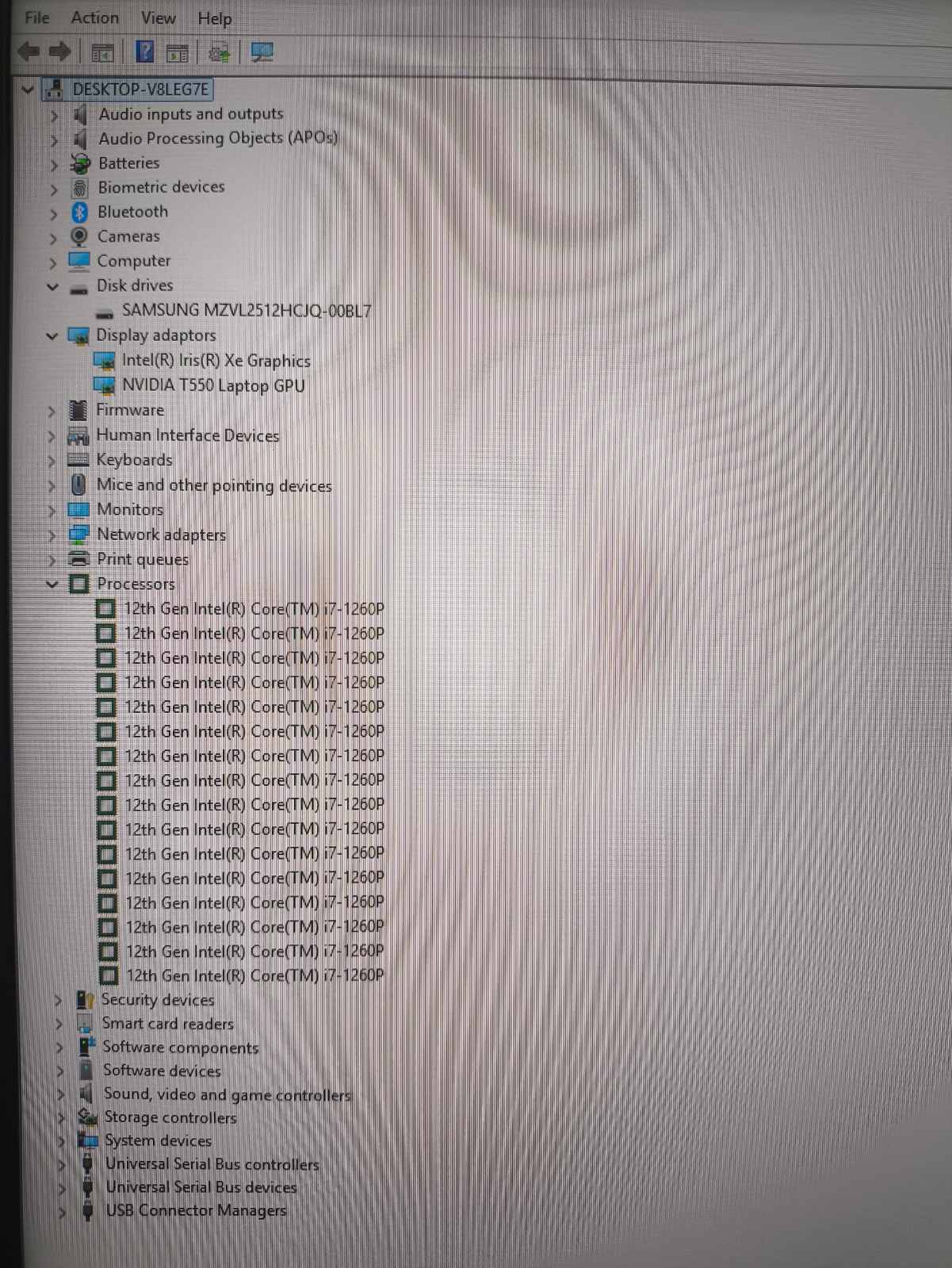 Lenovo ThinkPad P16S Gen 1 16.0 FHD+ IPS i7-1260P 32GB 512GB SSD Nvidia Quadro T550 4GB, 18% - Image 5