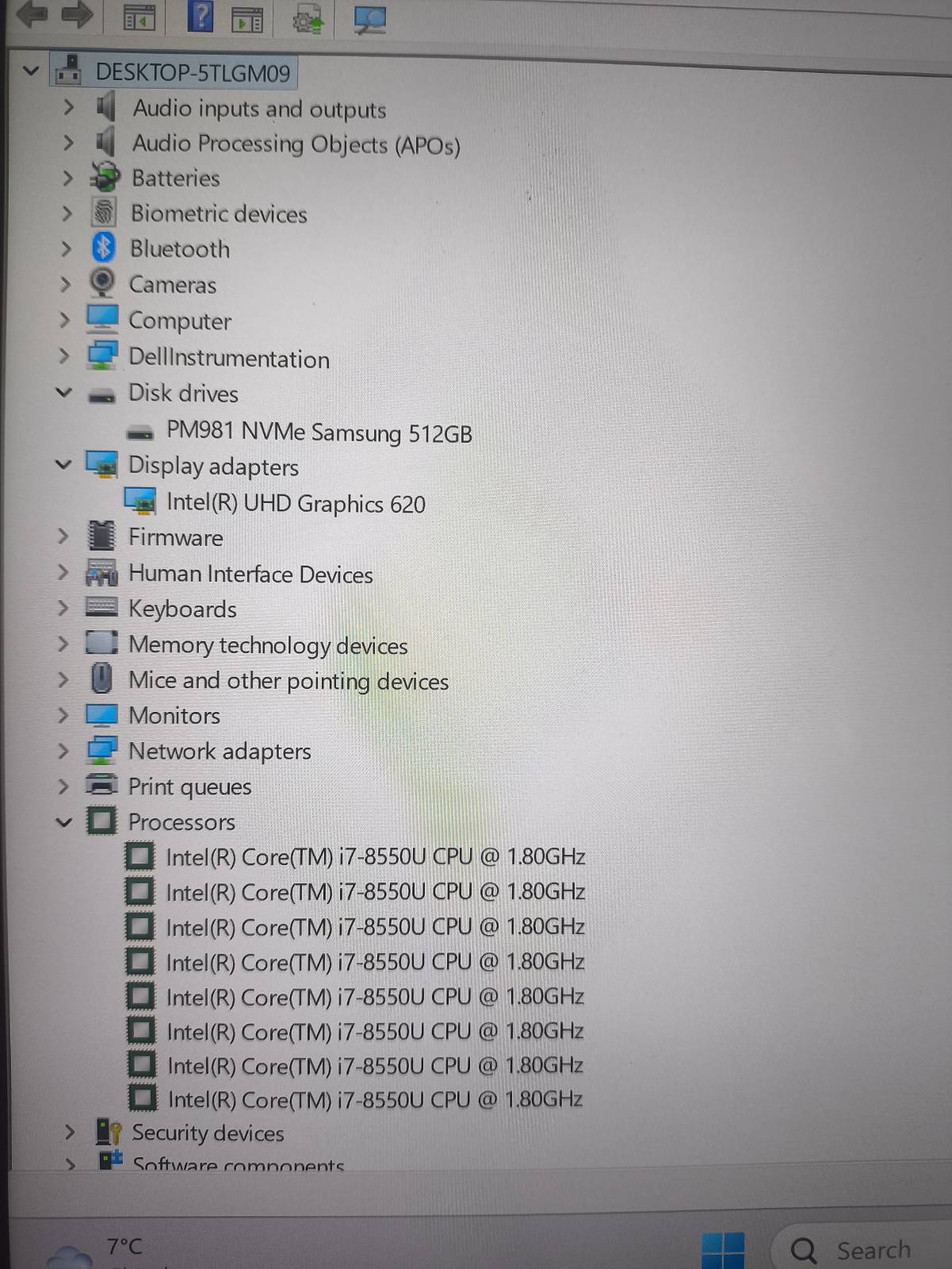 Dell XPS 13 9370 13.3 4K IPS Touch i7-8550U 16GB 512GB SSD 45% - Image 5
