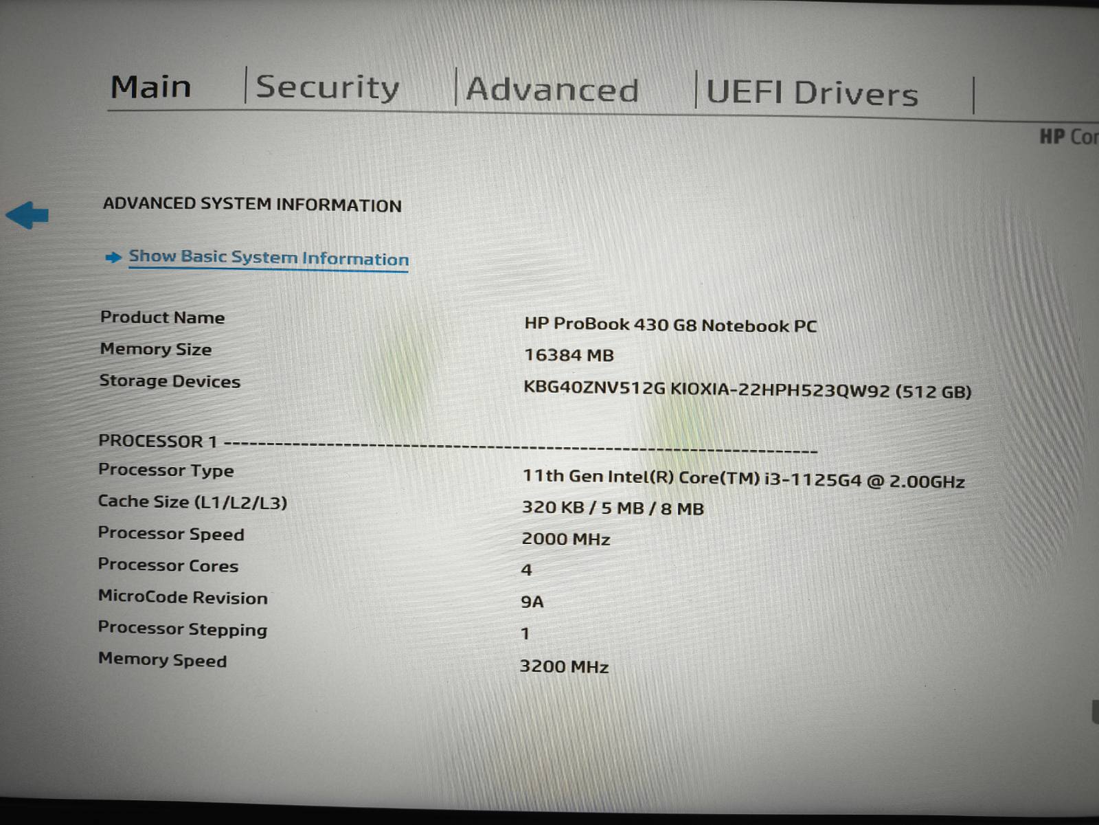 HP EliteBook 430 G8 13.3 FHD IPS i3-1125G4 16GB 512GB NMVe SSD, 19%, Windows nesurašyta - Image 5