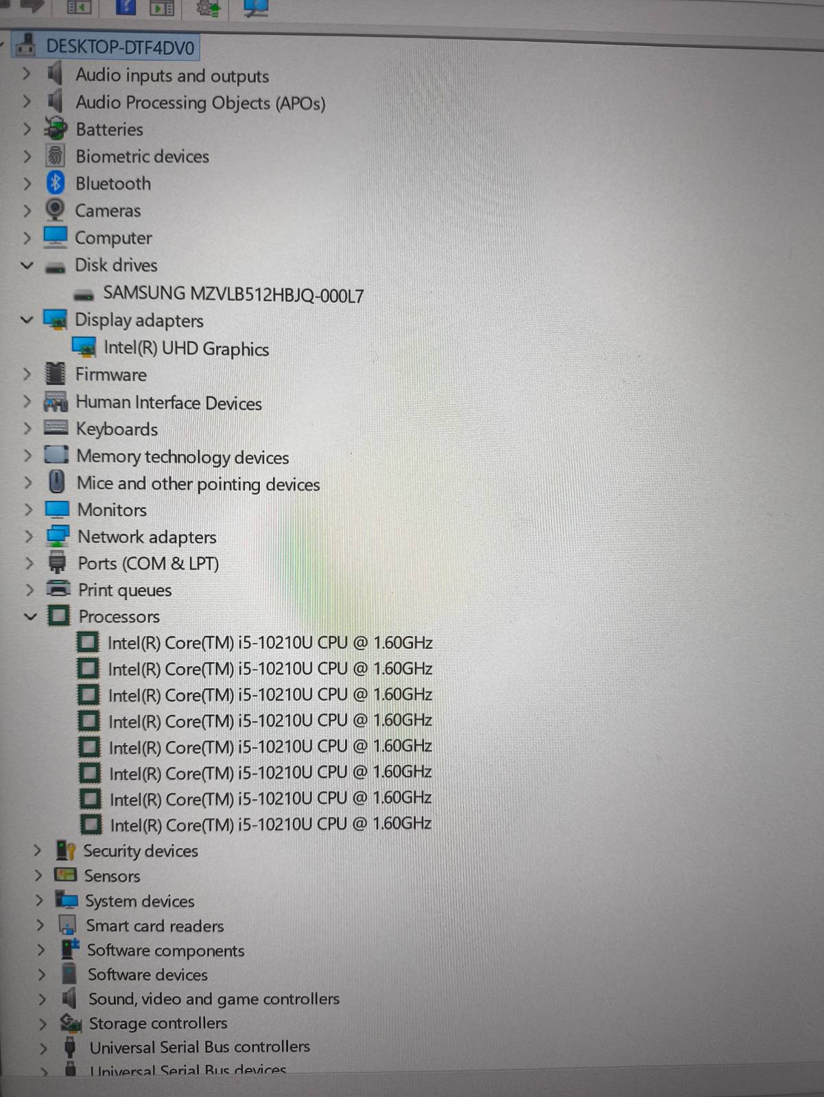Lenovo Thinkpad T15 15.6 4K IPS 500 Nit , i5-10210U, 8GB RAM, 512GB SSD, 16% Ekrane yra kosmetinių trūkumų - Image 5