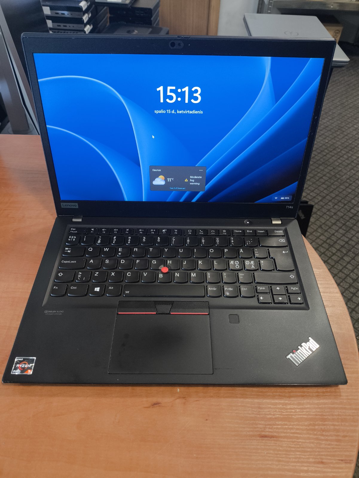 Lenovo Thinkpad T14s Gen 2 14.0 FHD IPS Touch Nit Ryzen 5 4650u 16gb 256gb 16%